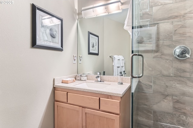 4300 SW Hewett Blvd, Portland, OR 97221 - full bathroom featuring vanity and a stall shower