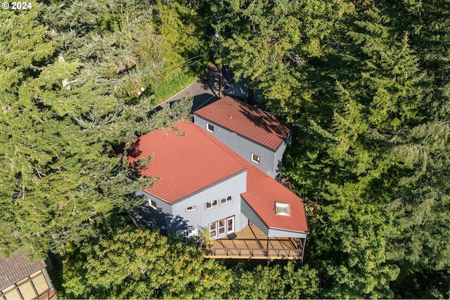 4300 SW Hewett Blvd, Portland, OR 97221 - view from above of property