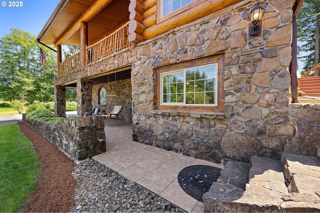 93011 Labeck Rd, Astoria, OR 97103 - view of patio / terrace