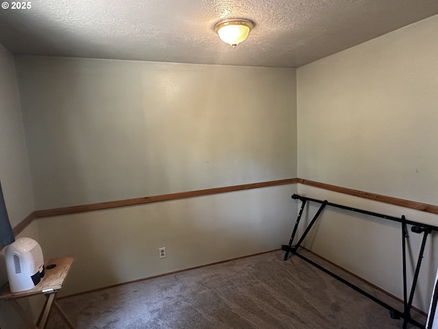 77668 Dugan Ln, Cottage Grove, OR 97424 - carpeted spare room with a textured ceiling and baseboards