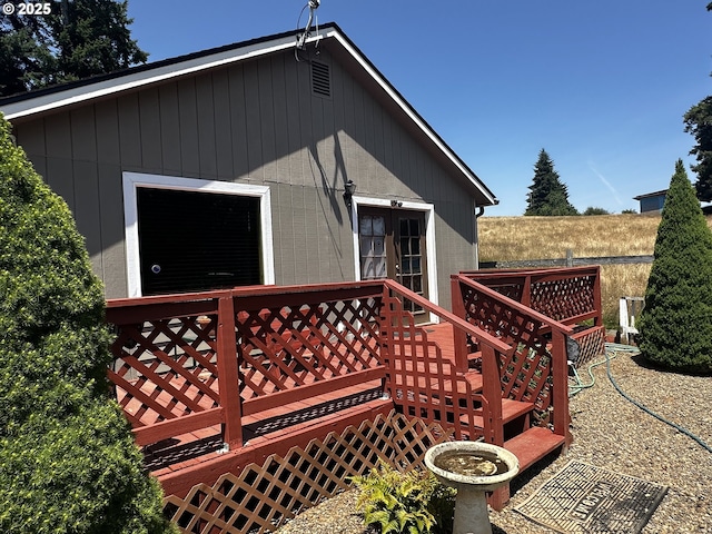 77668 Dugan Ln, Cottage Grove, OR 97424 - view of wooden deck