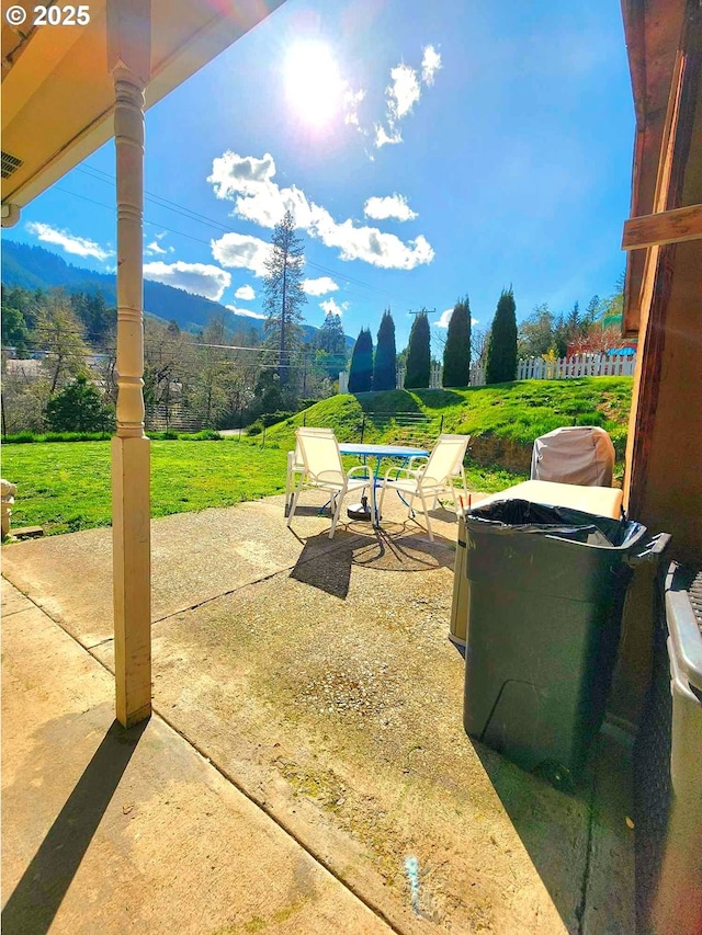 view of patio / terrace