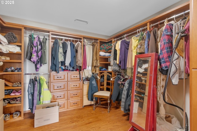 950 N Shasta Way, Clatskanie, OR 97016 - walk in closet featuring wood finished floors