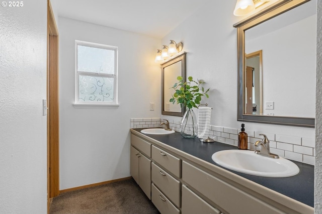 15205 NE 47th St, Vancouver, WA 98682 - bathroom with double vanity and backsplash