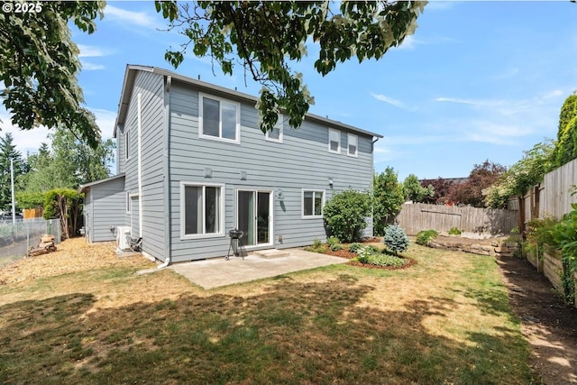15205 NE 47th St, Vancouver, WA 98682 - back of property featuring a fenced backyard and a patio area