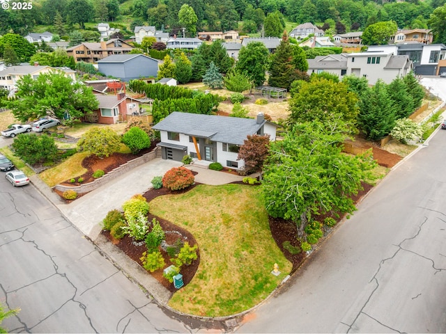 1908 50th St, Washougal, WA 98671 - aerial perspective of suburban area