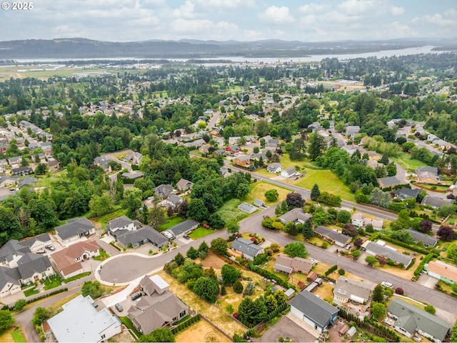 1908 50th St, Washougal, WA 98671 - aerial view of residential area with a large body of water