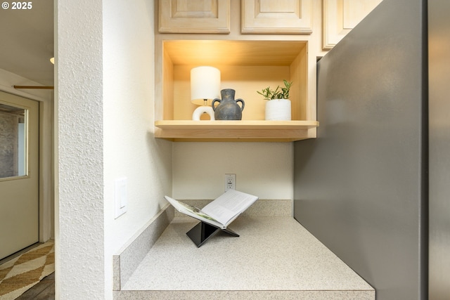 room details with light countertops