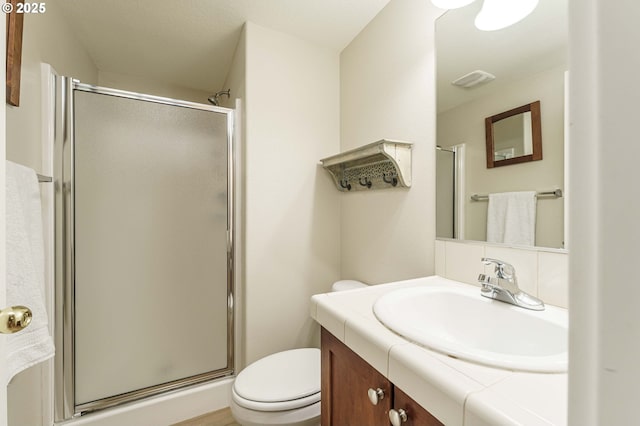 8867 SE 13th Ave, Portland, OR 97202 - full bath with vanity and a shower stall