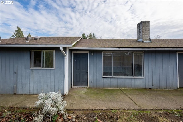 exterior space with a patio area