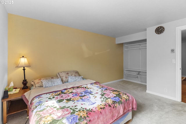 10137 SW Trapper Ter, Beaverton, OR 97008 - carpeted bedroom featuring baseboards and a closet