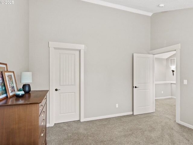 5703 SE 10th St, Gresham, OR 97080 - unfurnished bedroom with light carpet and vaulted ceiling