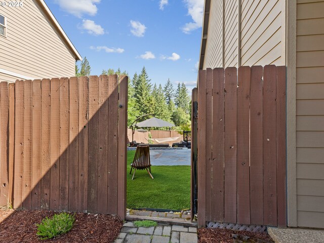 5703 SE 10th St, Gresham, OR 97080 - view of gate