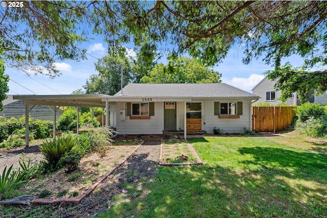 1565 California Ave, Coos Bay, OR 97420 - single story home featuring a carport