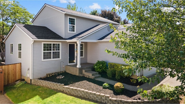 17848 SW Eldred Ln, Sherwood, OR 97140 - traditional-style house featuring roof with shingles