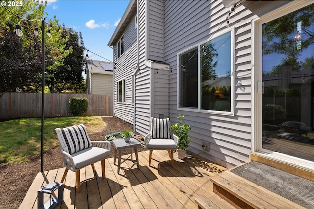 17848 SW Eldred Ln, Sherwood, OR 97140 - view of wooden terrace