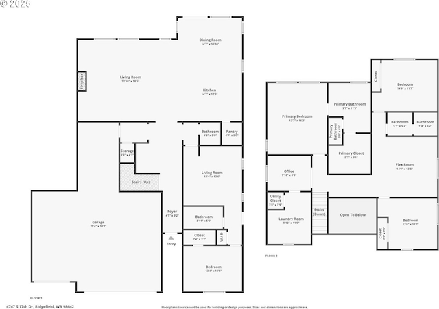4747 S 17th Dr, Ridgefield, WA 98642 - plan