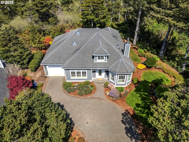 drone / aerial view