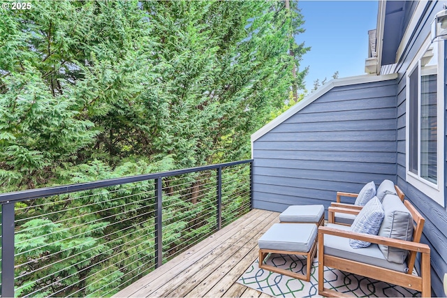 view of deck