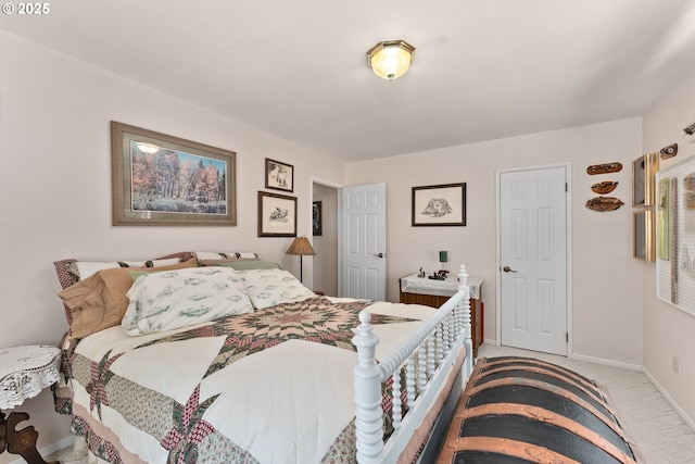 7654 N Bank Rd, Roseburg, OR 97470 - bedroom featuring light colored carpet and baseboards