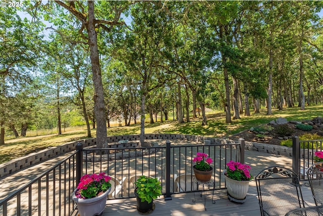 7654 N Bank Rd, Roseburg, OR 97470 - view of patio with view of scattered trees