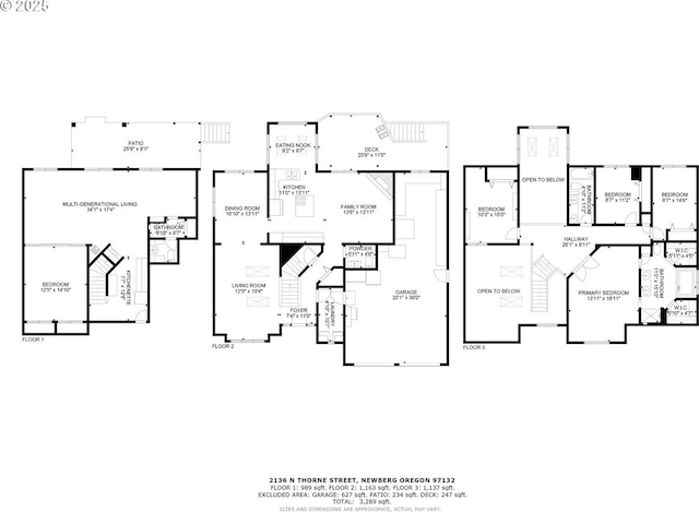 2136 N Thorne St, Newberg, OR 97132 - property floor plan
