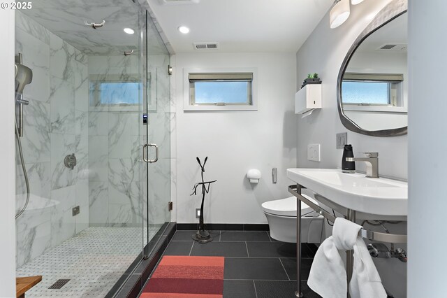 240 Greenridge Dr, Lake Oswego, OR 97035 - full bathroom with a marble finish shower