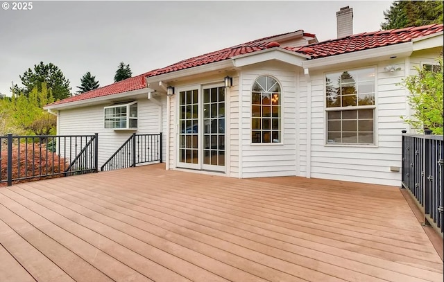 5706 SW Hamilton St, Portland, OR 97221 - view of wooden deck
