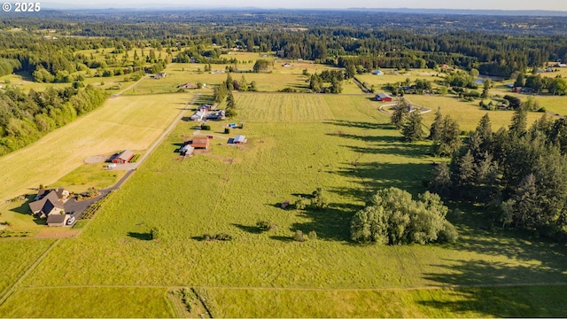 8408 NE 339th St, La Center, WA 98629 - aerial view of sparsely populated area