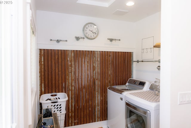 8408 NE 339th St, La Center, WA 98629 - laundry area with independent washer and dryer