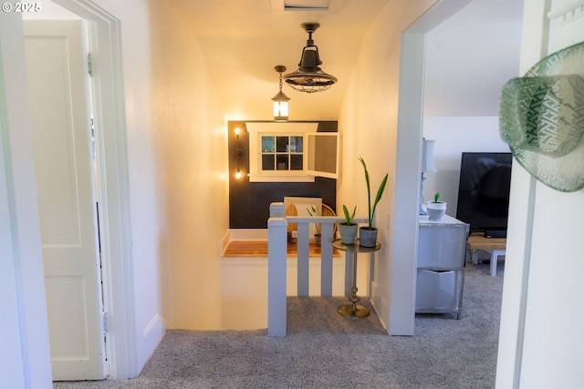 8408 NE 339th St, La Center, WA 98629 - hallway featuring carpet flooring and baseboards