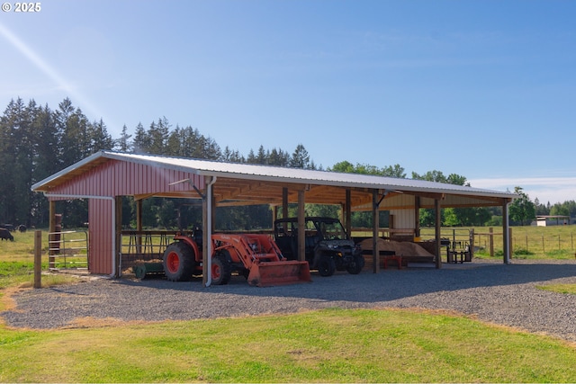 8408 NE 339th St, La Center, WA 98629 - view of car parking with a detached carport