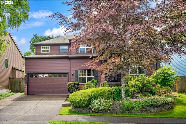 3140 Sabo Ln, West Linn, OR 97068 - view of front of property with an attached garage and driveway