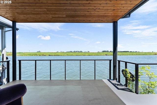 23586 NW St Helens Rd Unit U12, Portland, OR 97231 - balcony featuring a water view