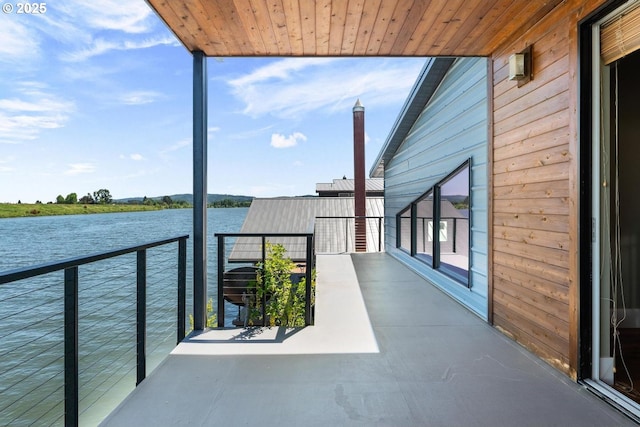 23586 NW St Helens Rd Unit U12, Portland, OR 97231 - balcony with a water view