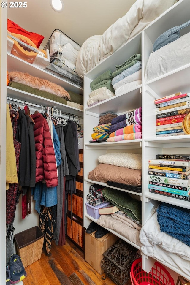 23586 NW St Helens Rd Unit U12, Portland, OR 97231 - spacious closet with wood finished floors