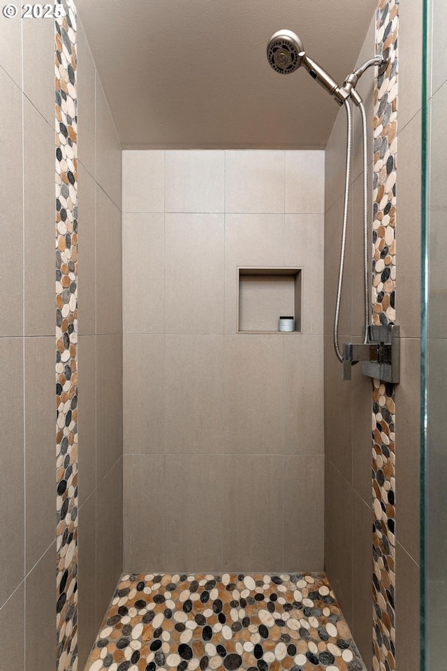 23586 NW St Helens Rd Unit U12, Portland, OR 97231 - bathroom featuring tiled shower