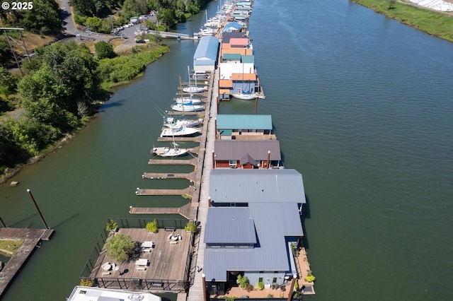 23586 NW St Helens Rd Unit U12, Portland, OR 97231 - drone / aerial view of a nearby body of water