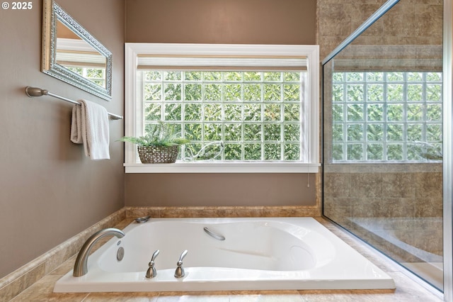 380 Mountaingate Dr, Springfield, OR 97478 - bathroom with plenty of natural light and a garden tub