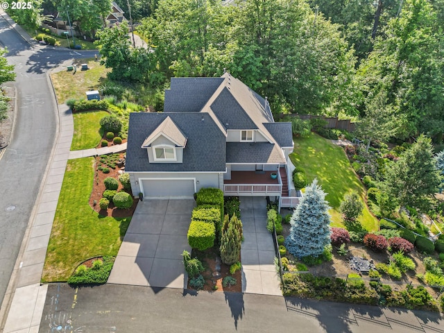 380 Mountaingate Dr, Springfield, OR 97478 - aerial view of property and surrounding area