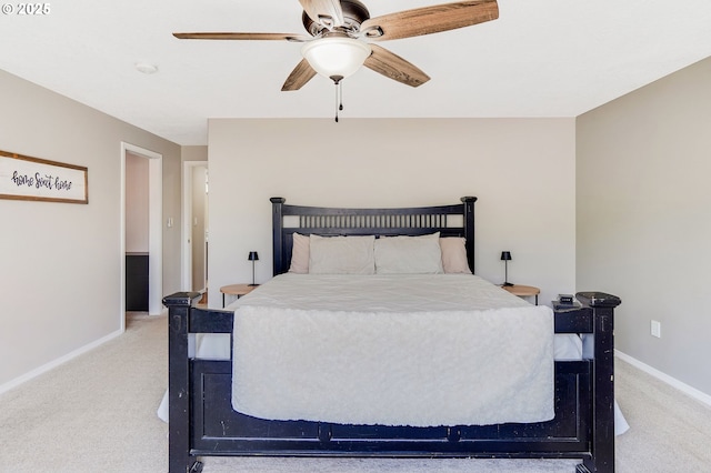 4870 Dorrance Loop NE, Salem, OR 97305 - bedroom with carpet floors and a ceiling fan