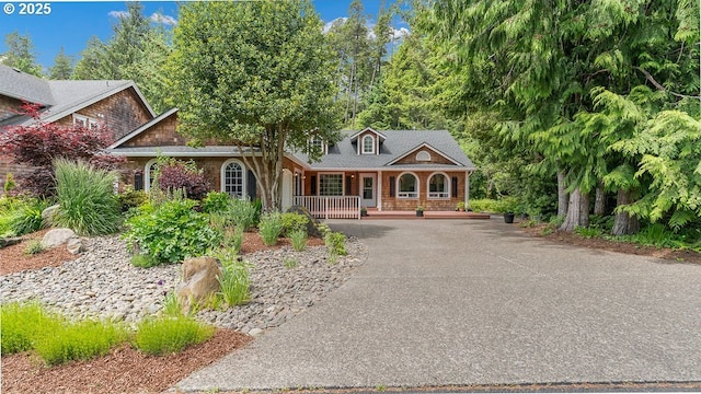 35130 Ponderosa Loop, Manzanita, OR 97130 - view of front of house with covered porch
