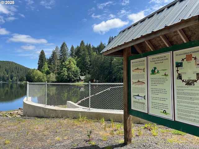 10056 Beach Dr, Birkenfeld, OR 97016 - view of property's community with a water view and a forest view