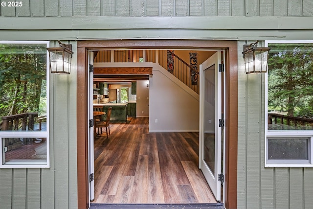 10056 Beach Dr, Birkenfeld, OR 97016 - view of doorway to property