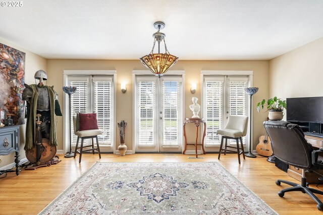 5200 SW Scholls Ferry Rd, Portland, OR 97225 - office space featuring french doors and wood finished floors