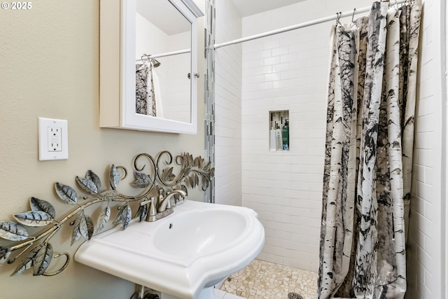5200 SW Scholls Ferry Rd, Portland, OR 97225 - full bath featuring a sink and a shower stall