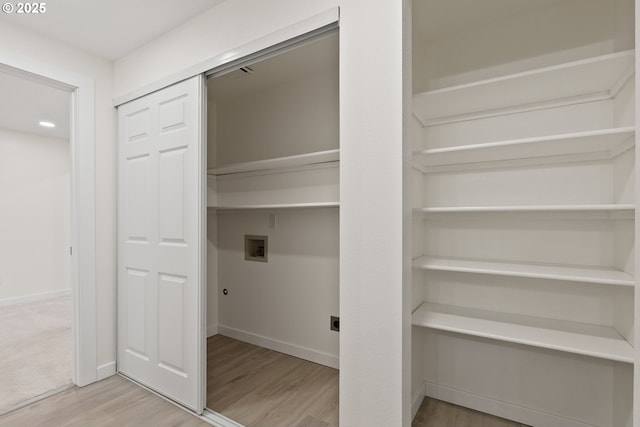 view of closet