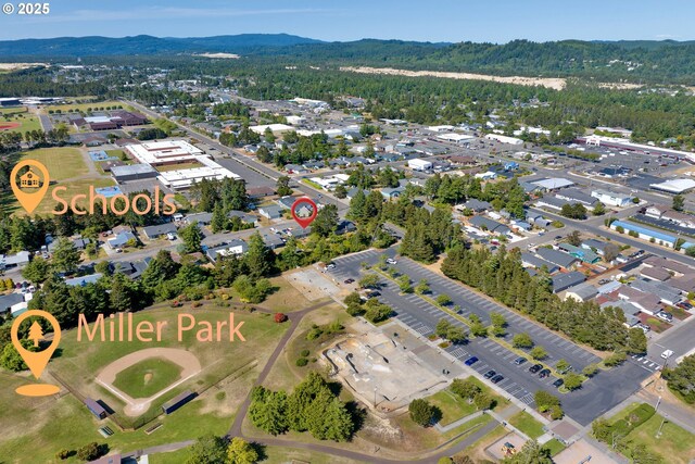 1588 20th St, Florence, OR 97439 - view of property location with a mountain backdrop