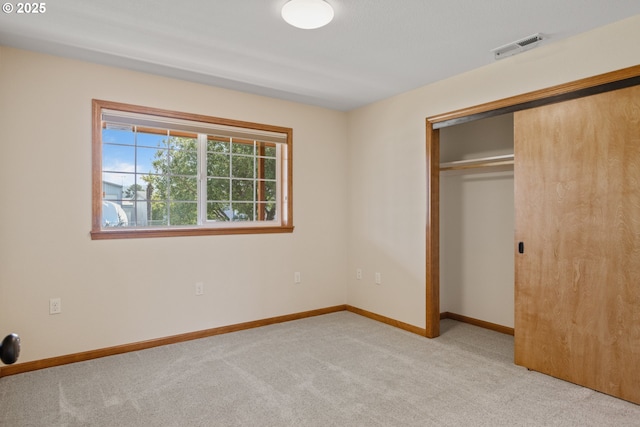 125 S 12th St, Lakeside, OR 97449 - unfurnished bedroom featuring carpet, baseboards, and a closet