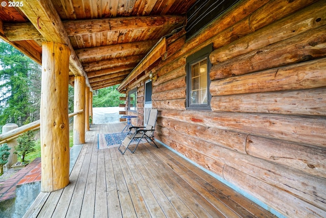 31975 Berlin Rd, Lebanon, OR 97355 - view of wooden terrace